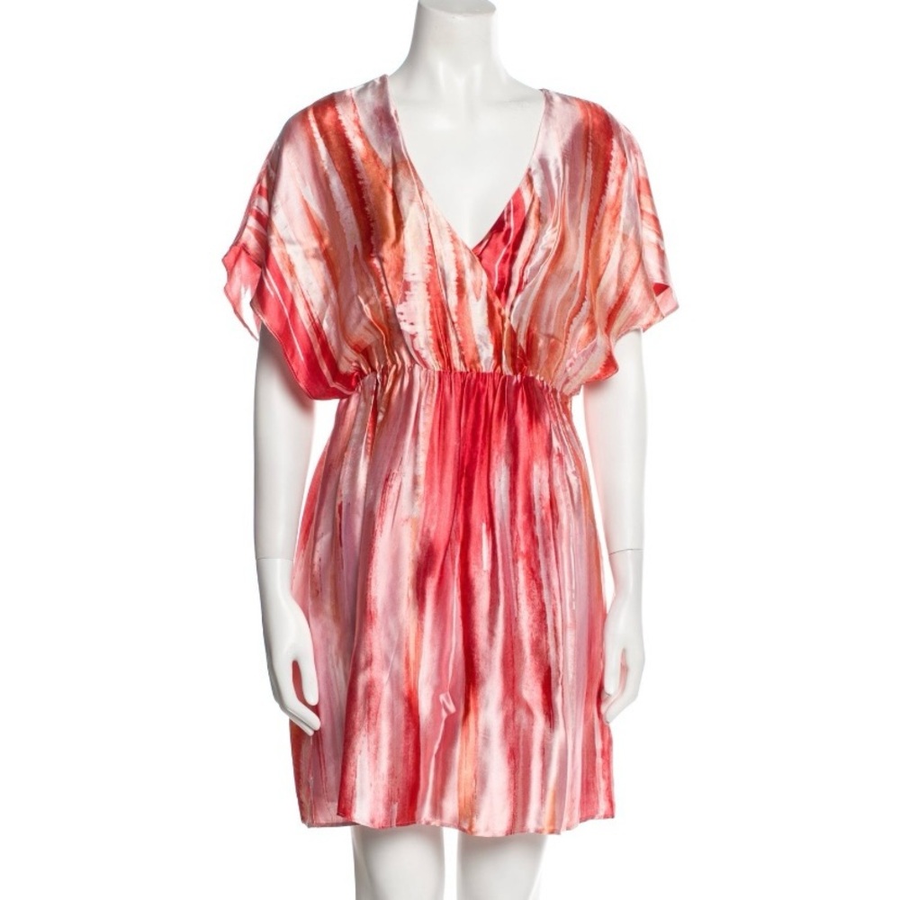 Alice + Olivia Pink Metallic Dress